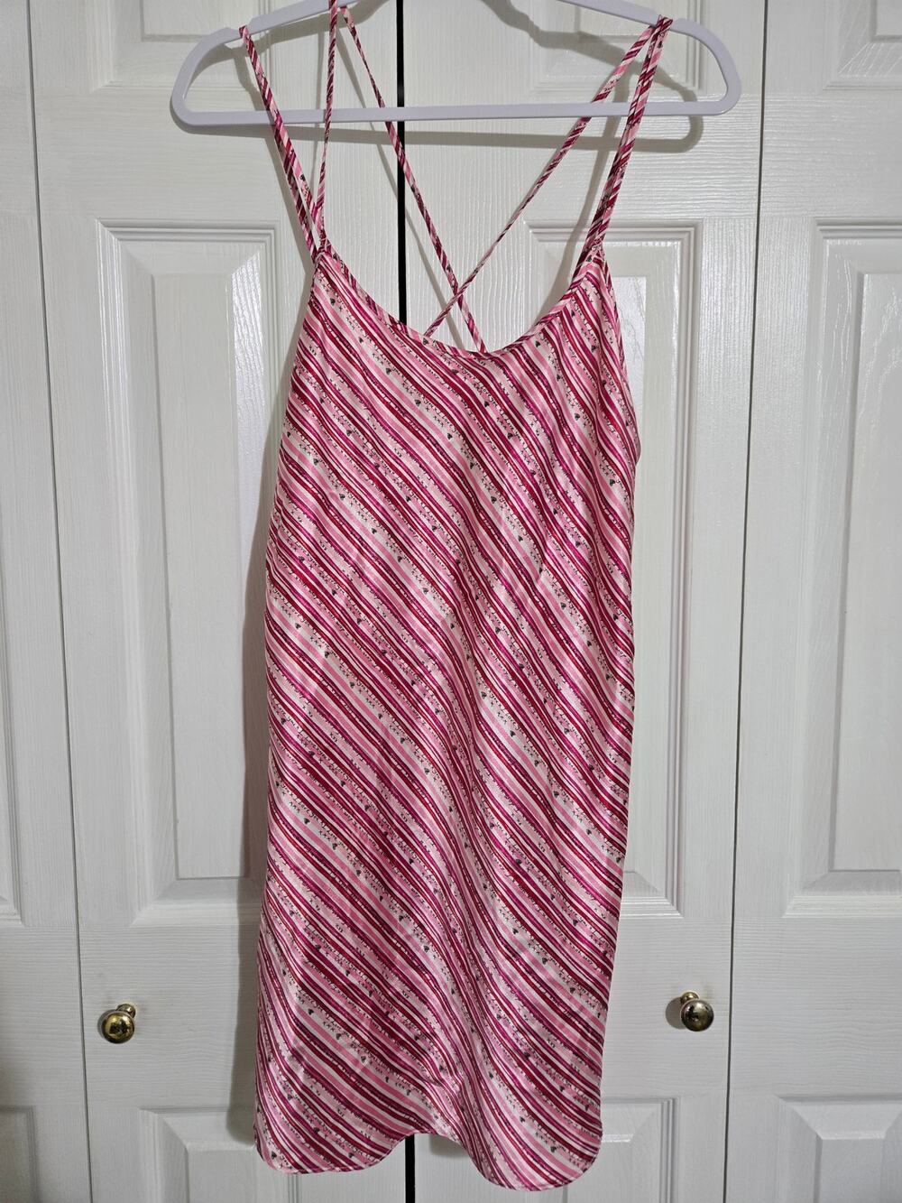 Kathryn medium women's pink valentines day nightie